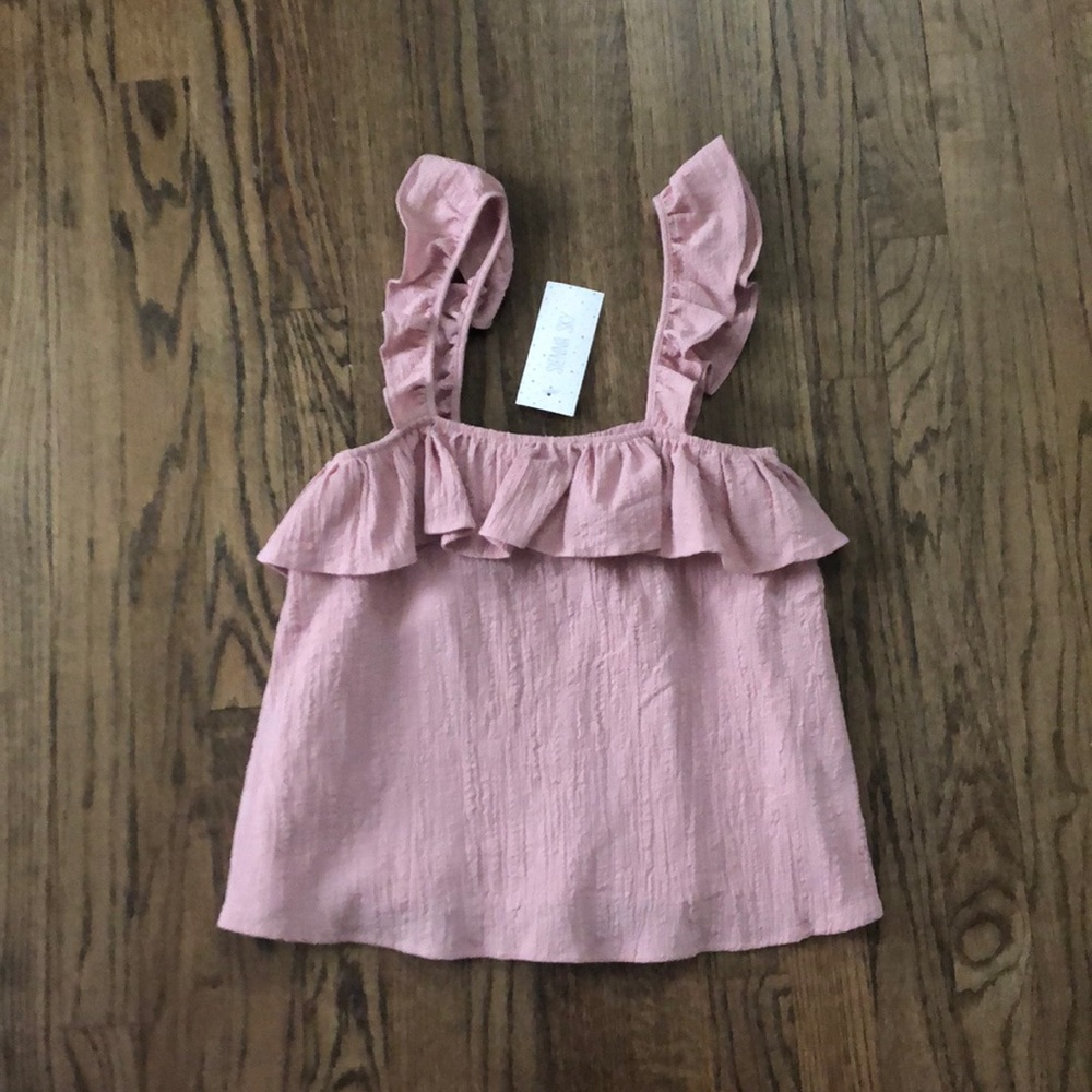 Pink tank top